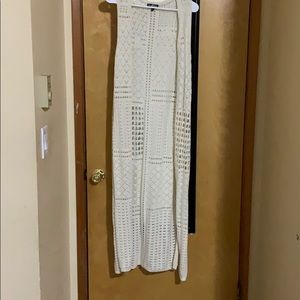 Freshman 96 long lace vest size L NWOT